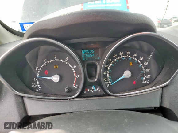 2018 Ford Fiesta SE with VIN 3FADP4EJ1JM110680, listed as a Copart auction lot 48206155 with 75,854 mi miles and Salvage Title. Bid and sale history available at carsss.com. Image 9.