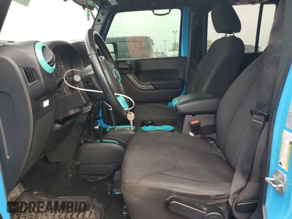 2018 Jeep Wrangler JK Unlimited Sport S with VIN 1C4BJWDG2JL883261, listed as a Copart auction lot 67776984 with 70,508 mi miles and Non Repairable. Bid and sale history available at carsss.com. Image 7.