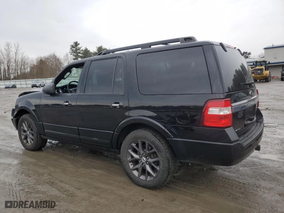2017 Ford Expedition Limited with VIN 1FMJU2AT7HEA43404, listed as a Copart auction lot 47192825 with 106,083 mi miles and Salvage Title. Bid and sale history available at carsss.com. Image 2.