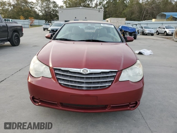 2010 Chrysler Sebring Touring with VIN 1C3BC5ED4AN105044, listed as a Copart auction lot 80578094 with 124,122 mi miles and Salvage Title. Bid and sale history available at carsss.com. Image 5.