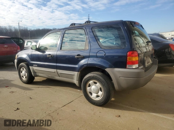 2002 Ford Escape XLS Choice z VIN 1FMYU01102KC91021, wystawiony jako Copart lot #47584065 z przebiegiem 211 589 mil mil oraz Czysty tytuł • Clean title. Historia ofert i sprzedaży dostępna na DreamBid. Obrazek 2.