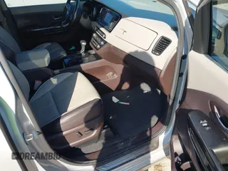 2018 Kia Sedona SX-L with VIN KNDME5C11J6366455, listed as a IAAI auction lot 40508393 with 1 mi miles. Bid and sale history available at carsss.com. Image 4.