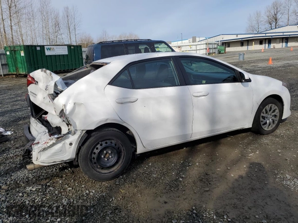 2019 Toyota Corolla L with VIN 2T1BURHE2KC203496, listed as a Copart auction lot 49132655 with 122,309 mi miles and Salvage Title. Bid and sale history available at DreamBid. Image 3.