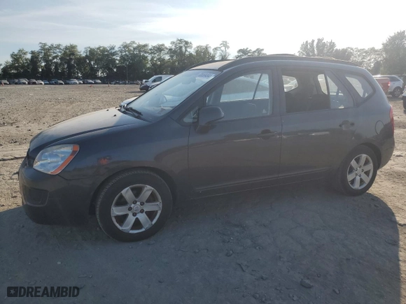 2008 Kia Rondo LX with VIN KNAFG525487218373, listed as a Copart auction lot 70658484 with NaN miles and Salvage Title. Bid and sale history available at carsss.com. Image 1.