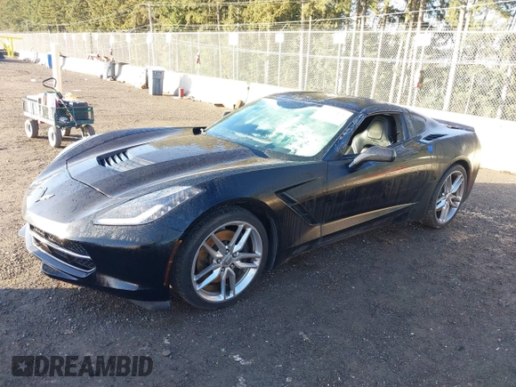 2014 Chevrolet Corvette Z51 3LT z VIN 1G1YM2D79E5121445, wystawiony jako IAAI lot #41652476 z przebiegiem 56 988 mil mil oraz . Historia ofert i sprzedaży dostępna na DreamBid. Obrazek 2.