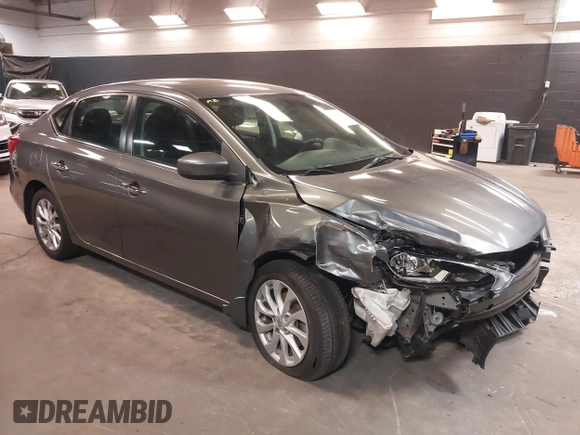2019 Nissan Sentra S z VIN 3N1AB7AP3KY368736, wystawiony jako IAAI lot #42283123 z przebiegiem 89 117 mil mil oraz . Historia ofert i sprzedaży dostępna na DreamBid. Obrazek 1.