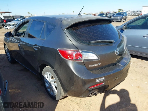 2012 Mazda 3 i Touring with VIN JM1BL1L89C1576014, listed as a IAAI auction lot 41495397 with 222,991 mi miles and . Bid and sale history available at DreamBid. Image 3.