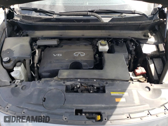 2019 Infiniti QX60 Luxe with VIN 5N1DL0MM3KC507445, listed as a Copart auction lot 55137195 with 205,602 mi miles and Salvage Title. Bid and sale history available at DreamBid. Image 12.