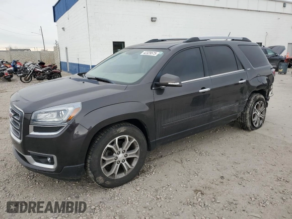 2014 GMC Acadia SLT with VIN 1GKKVSKD8EJ286286, listed as a Copart auction lot 42329575 with 146,320 mi miles and Salvage Title. Bid and sale history available at carsss.com. Image 1.