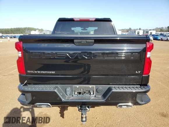2022 Chevrolet Silverado 1500 LT Trail Boss with VIN 1GCPYFEL7NZ220493, listed as a Copart auction lot 47738795 with 38,194 mi miles and Salvage Title. Bid and sale history available at DreamBid. Image 6.