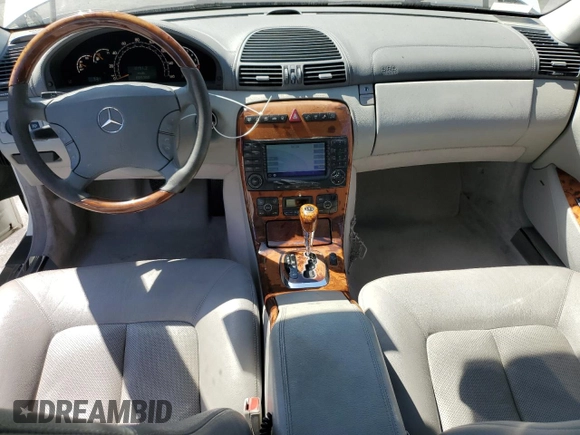 2004 Mercedes-Benz CL with VIN WDBPJ75J64A041172, listed as a Copart auction lot 52447335 with 89,388 mi miles and Salvage Title. Bid and sale history available at carsss.com. Image 8.