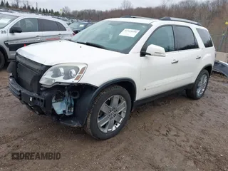 2010 GMC Acadia SLT2 with VIN 1GKLVNED6AJ153666, listed as a IAAI auction lot 41723359 with 126,528 mi miles and . Bid and sale history available at DreamBid. Image 2.