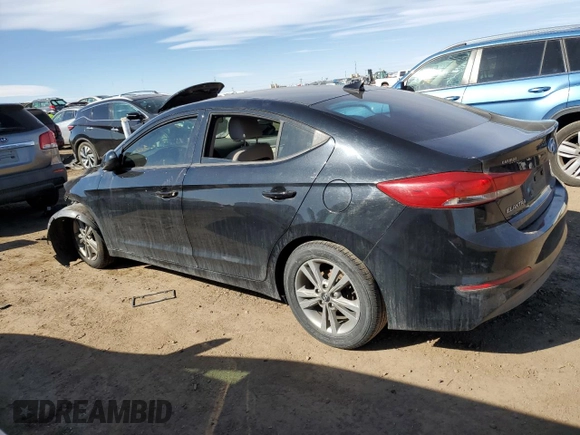 2017 Hyundai Elantra SE with VIN 5NPD84LF5HH152257, listed as a Copart auction lot 47344035 with 44,343 mi miles and Salvage Title. Bid and sale history available at DreamBid. Image 2.