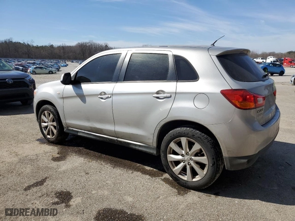 2015 Mitsubishi Outlander Sport ES with VIN 4A4AP3AU0FE054700, listed as a Copart auction lot 46096215 with 175,568 mi miles and Salvage Title. Bid and sale history available at carsss.com. Image 2.