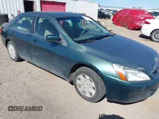 2003 Honda Accord LX z VIN JHMCM553X3C008092, wystawiony jako IAAI lot #42171596 z przebiegiem 238 785 mil mil oraz . Historia ofert i sprzedaży dostępna na DreamBid. Obrazek 1.