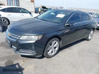 2014 Chevrolet Impala LT with VIN 1G1115SL5EU117684, listed as a IAAI auction lot 42043542 with 105,385 mi miles. Bid and sale history available at carsss.com. Image 2.