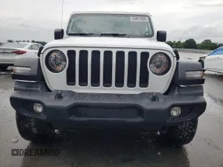 2022 Jeep Wrangler Unlimited Willys with VIN 1C4HJXDN9NW242045, listed as a Copart auction lot 59857985 with 34,970 mi miles and Salvage title. Bid and sale history available at DreamBid. Image 5.