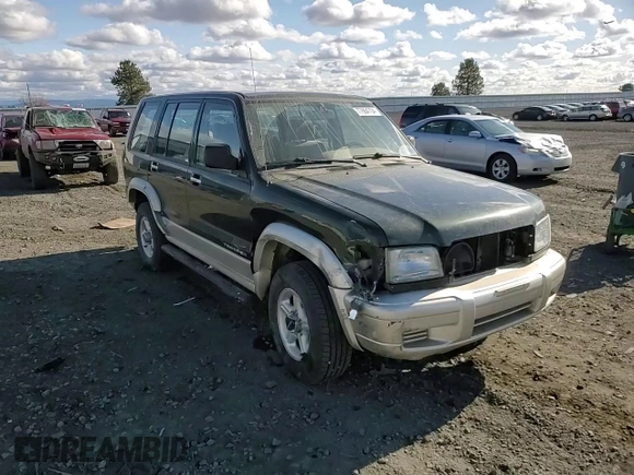 2001 Isuzu Trooper S with VIN JACDJ58XX17J02121, listed as a Copart auction lot 77664704 with 148,752 mi miles and Salvage title. Bid and sale history available at DreamBid. Image 11.