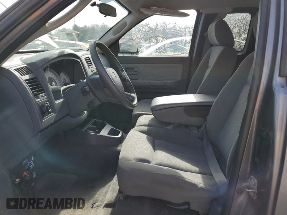 2006 Dodge Dakota SLT with VIN 1D7HW42N36S535067, listed as a Copart auction lot 49961015 with Not Provided miles and Non Repairable. Bid and sale history available at carsss.com. Image 7.