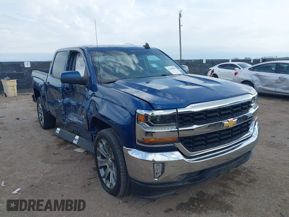 2018 Chevrolet Silverado 1500 LT with VIN 3GCPCREH1JG125997, listed as a IAAI auction lot 41884888 with 122,406 mi miles and . Bid and sale history available at DreamBid. Image 1.