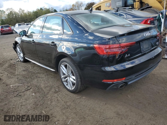 2017 Audi A4 Season of Audi Premium with VIN WAUDNAF46HN045331, listed as a Copart auction lot 75210114 with 101,014 mi miles and Salvage Title. Bid and sale history available at carsss.com. Image 2.