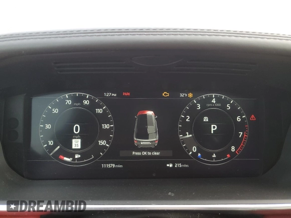 2019 Land Rover Range Rover Sport HSE Dynamic with VIN SALWV2SV0KA418094, listed as a Copart auction lot 83064844 with 111,579 mi miles and Salvage Title. Bid and sale history available at carsss.com. Image 9.