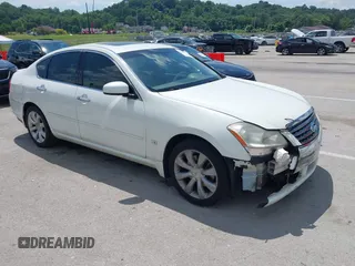 2007 Infiniti M x with VIN JNKAY01F67M459857, listed as a IAAI auction lot 42579242 with 146,885 mi miles and . Bid and sale history available at DreamBid. Image 1.