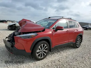 2022 Toyota Corolla Cross XLE с VIN 7MUDAAAG7NV019610, выставлен на аукционе Copart как лот 55146165 с пробегом 13 633 миль миль и Списание • Salvage title. История ставок и продаж доступна на DreamBid. Изображение 1.