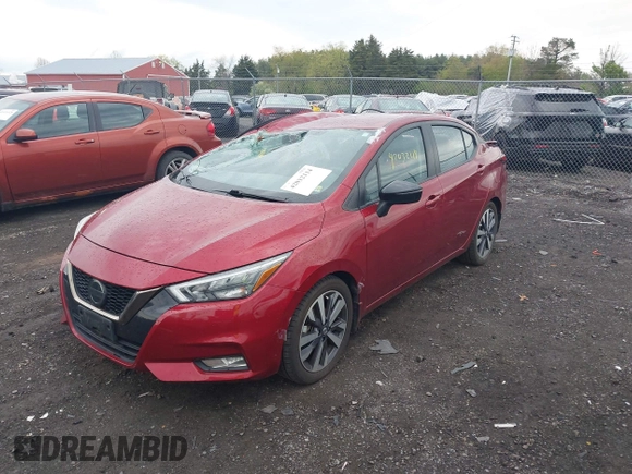 2020 Nissan Versa SR with VIN 3N1CN8FV5LL842908, listed as a IAAI auction lot 42032114 with 49,651 mi miles and . Bid and sale history available at DreamBid. Image 2.
