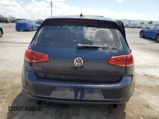 2017 Volkswagen Golf GTI Autobahn with VIN 3VW547AU2HM003069, listed as a Copart auction lot 57317524 with 91,456 mi miles and Salvage Title. Bid and sale history available at carsss.com. Image 6.