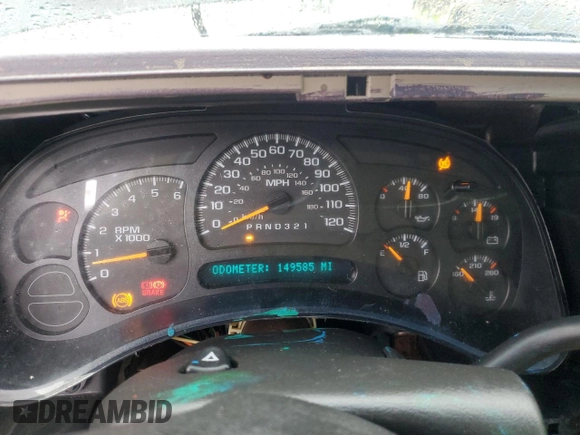 2006 Chevrolet Tahoe Z71 with VIN 1GNEK13Z86R151504, listed as a Copart auction lot 50147525 with 149,585 mi miles and Clean Title. Bid and sale history available at carsss.com. Image 9.