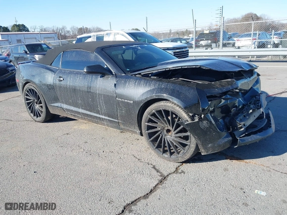 2014 Chevrolet Camaro LT with VIN 2G1FB3D39E9310468, listed as a IAAI auction lot 41623900 with 159,299 mi miles. Bid and sale history available at carsss.com. Image 1.