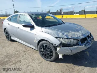 2017 Honda Civic Sedan LX with VIN 2HGFC2F5XHH506010, listed as a IAAI auction lot 41841648 with 1 mi miles. Bid and sale history available at carsss.com. Image 1.