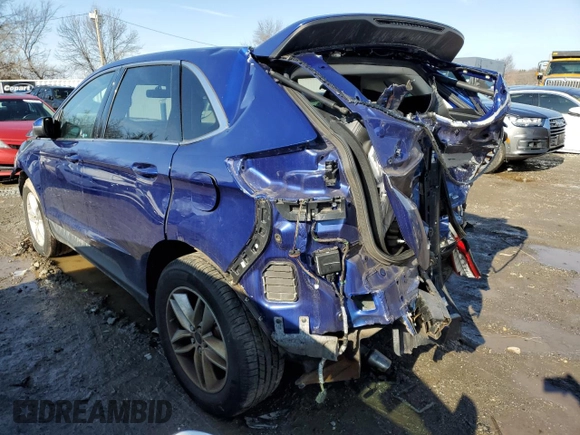 2015 Ford Edge SEL with VIN 2FMTK4J82FBC21637, listed as a Copart auction lot 44171705 with 134,980 mi miles and Salvage Title. Bid and sale history available at carsss.com. Image 2.