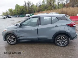 2021 Nissan Kicks SV with VIN 3N1CP5CVXML490990, listed as a IAAI auction lot 41976503 with 72,379 mi miles and . Bid and sale history available at DreamBid. Image 14.