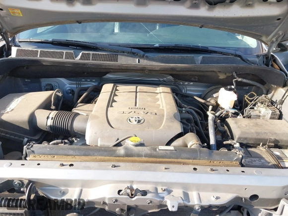2008 Toyota Tundra 4WD Truck with VIN 5TFBV54148X073823, listed as a IAAI auction lot 42017595 with 33,107 mi miles. Bid and sale history available at carsss.com. Image 10.
