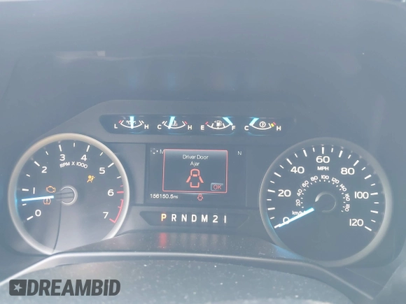 2016 Ford F-150 XLT with VIN 1FTFW1EG9GFC01505, listed as a IAAI auction lot 41534892 with 156,150 mi miles. Bid and sale history available at carsss.com. Image 7.