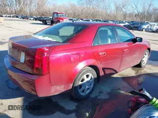 2006 Cadillac CTS with VIN 1G6DM57TX60149661, listed as a IAAI auction lot 41707163 with 108,218 mi miles. Bid and sale history available at carsss.com. Image 4.