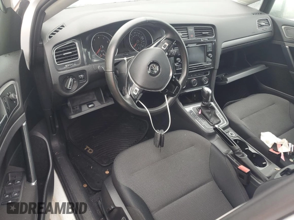2019 Volkswagen Golf SportWagen S with VIN 3VWY57AU3KM511603, listed as a Copart auction lot 76771924 with 0 mi miles and Non Repairable. Bid and sale history available at carsss.com. Image 8.