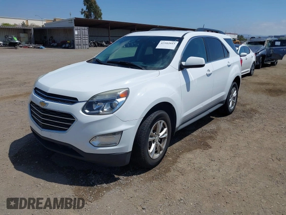 2017 Chevrolet Equinox LT with VIN 2GNFLFEK7H6307111, listed as a IAAI auction lot 42182015 with 145,710 mi miles. Bid and sale history available at carsss.com. Image 2.