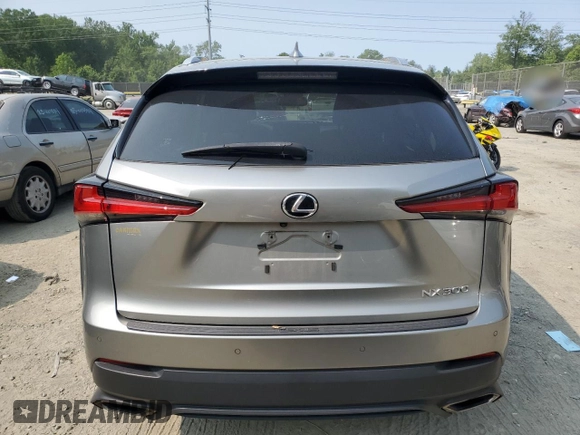 2018 Lexus NX 300 with VIN JTJBARBZ3J2157367, listed as a Copart auction lot 59211665 with 112,780 mi miles and Salvage title. Bid and sale history available at DreamBid. Image 6.