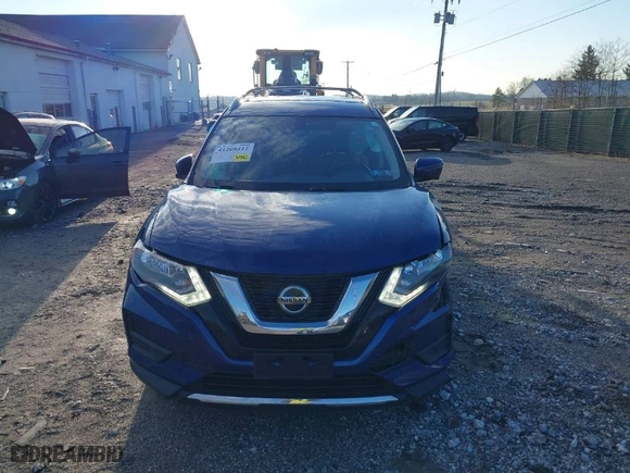 2019 Nissan Rogue SV with VIN JN8AT2MV9KW378948, listed as a IAAI auction lot 41208412 with 79,430 mi miles. Bid and sale history available at carsss.com. Image 12.