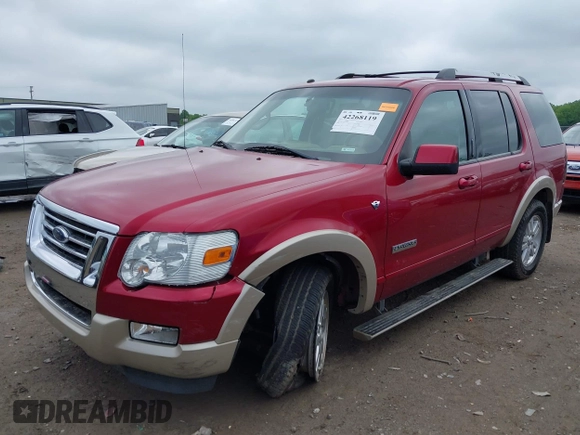 2007 Ford Explorer Eddie Bauer with VIN 1FMEU74887UB04138, listed as a IAAI auction lot 42268119 with 262,610 mi miles and . Bid and sale history available at DreamBid. Image 18.