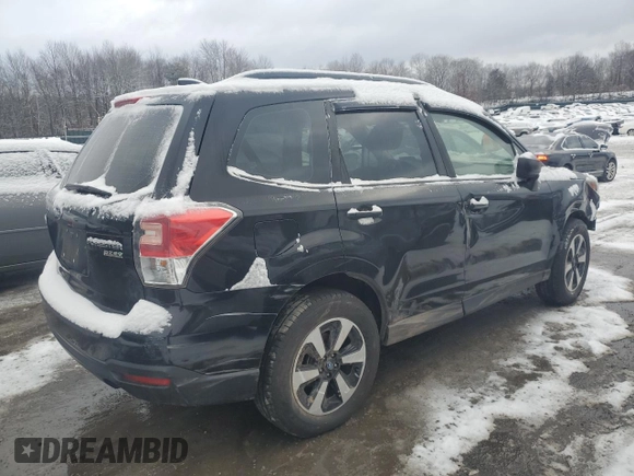 2017 Subaru Forester with VIN JF2SJABC4HH477211, listed as a Copart auction lot 87747625 with Not provided miles and Salvage title. Bid and sale history available at DreamBid. Image 3.
