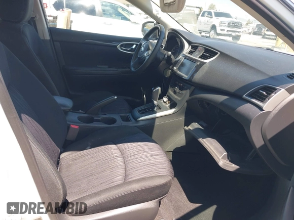 2019 Nissan Sentra SV with VIN 3N1AB7AP8KY296528, listed as a IAAI auction lot 40254265 with 57,196 mi miles and . Bid and sale history available at DreamBid. Image 5.