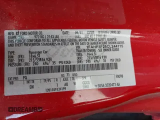 2012 Ford Focus SE with VIN 1FAHP3F25CL244115, listed as a IAAI auction lot 42063181 with 140,989 mi miles and . Bid and sale history available at carsss.com. Image 9.