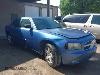 2007 Dodge Charger with VIN 2B3KA43G47H814908, listed as a IAAI auction lot 42111864 with 217,073 mi miles. Bid and sale history available at carsss.com. Image 1.