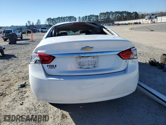 2018 Chevrolet Impala LT with VIN 2G1105SA3J9165533, listed as a Copart auction lot 47375635 with 143,335 mi miles and Salvage Title. Bid and sale history available at DreamBid. Image 6.