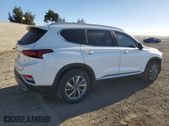 2019 Hyundai Santa Fe Ultimate with VIN 5NMS5CAD2KH133696, listed as a Copart auction lot 83610624 with 44,058 mi miles and Salvage Title. Bid and sale history available at carsss.com. Image 3.