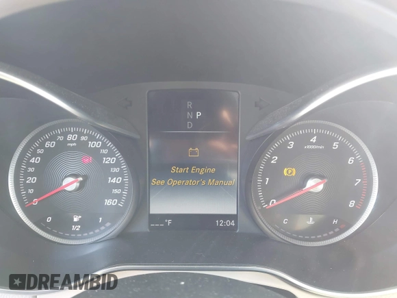 2018 Mercedes-Benz C C 300 with VIN WDDWF4KB2JR320325, listed as a IAAI auction lot 40359181 with 58,522 mi miles. Bid and sale history available at carsss.com. Image 7.